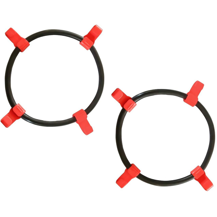 Set of Two Snow Chain with Tensioners for Tire size 20x8x8 20x8x10 2-Link spacing