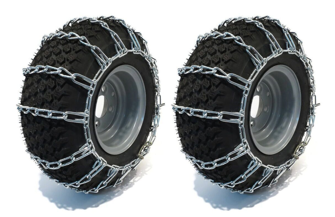 Snow Tire Chains for Tire Size 20x10x8 20x10x10 2-Link spacing