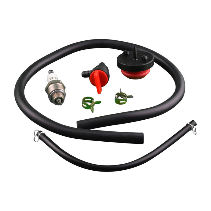 Spark Plug Fuel system Parts Pack for Cub Cadet MTD Troy-Bilt Yard Machines Yard-Man Snow Throwers