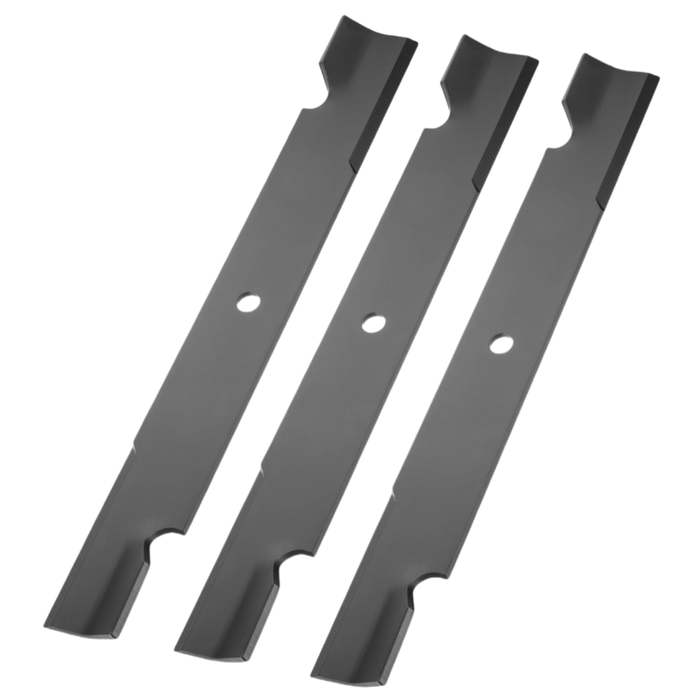 High-lift mower blade set for Dixie Chopper Exmark 60 inch lawn mower 30227-60 3-pack