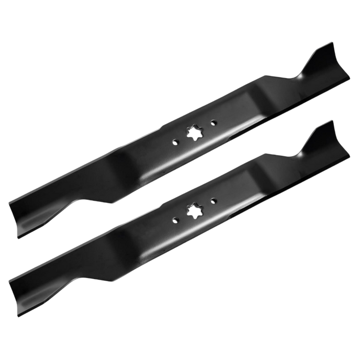 High-lift mower blade set for Cub Cadet MTD Toro 42 inch lawn mowers 942-04308A 742-04126 112-0315 2-pack