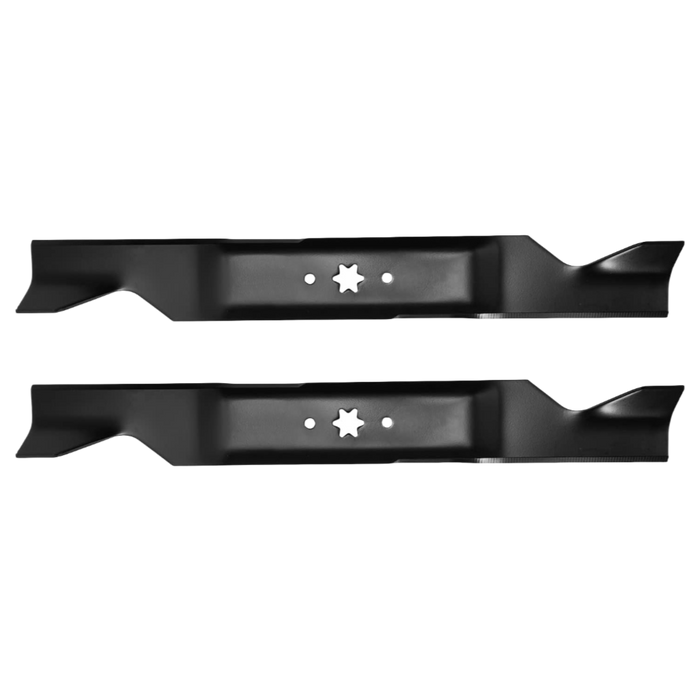 High-lift mower blade set for Cub Cadet MTD Toro 42 inch lawn mowers 942-04308A 742-04126 112-0315 2-pack