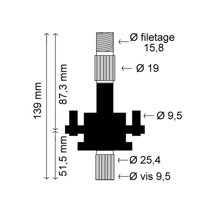 Spindle Assembly for MTD 717-0900, 717-0900A, 917-0900A