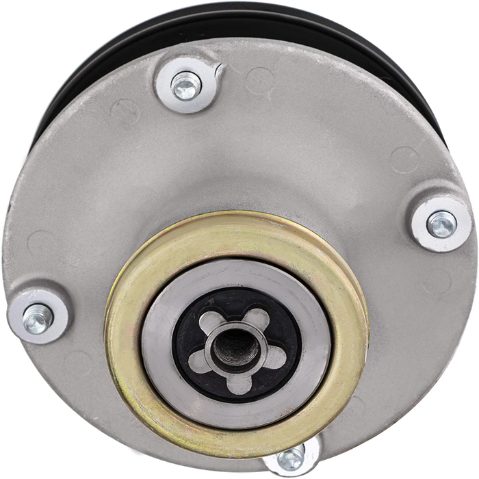 Spindle assembly with pulley for Husqvarna 48 54 inch Zero-Turn mowers compatible with 53212170 1553535