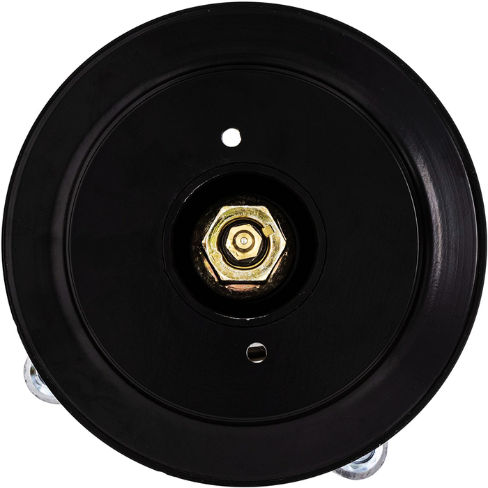 Spindle assembly with pulley for Husqvarna 46 48 52 inch Zero-Turn mower compatible with 174356 113962