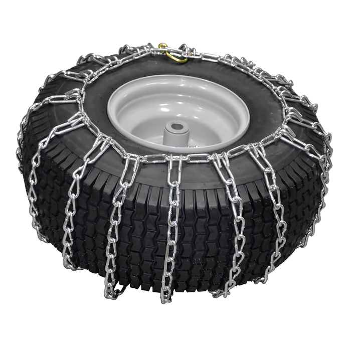 Snow Tire Chain for Tire Size 13x4.1 13x5x6 13x5x7 2-Link spacing