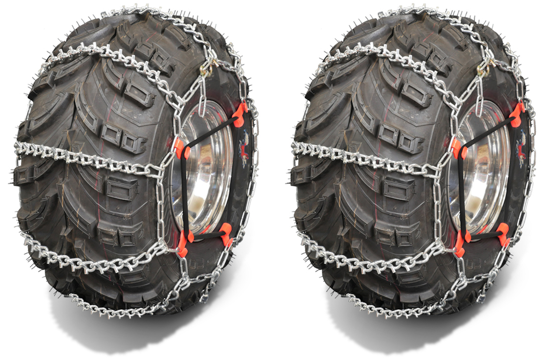 ATV 4-link Spacing Ladder Alloy Tire chains with Tensioners 21x9-10, 22x8-10, 22x9-8, 23x7-10, 22x10-8