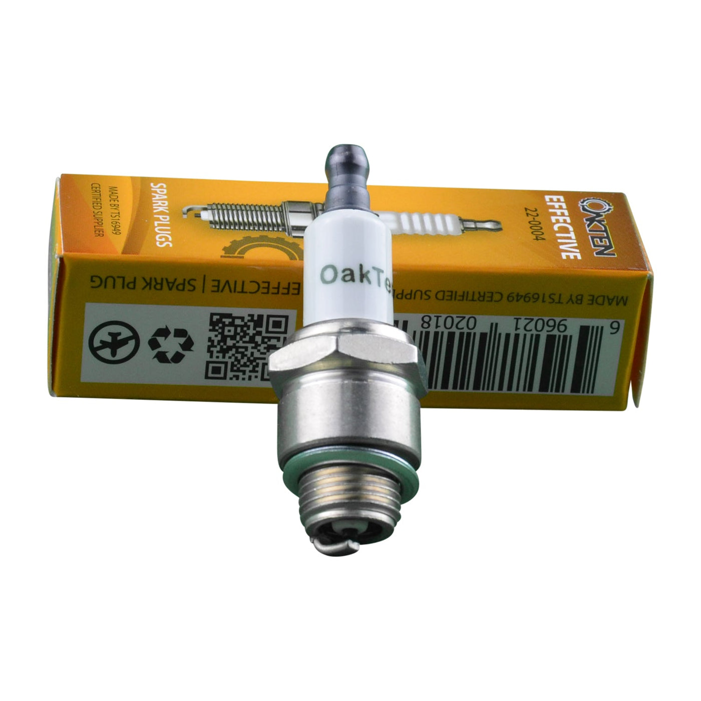 Qj19lm Spark Plug for Champion RJ19LM, NGK BR2LM, Bosch W7AC, Torch GL3R — OakTen