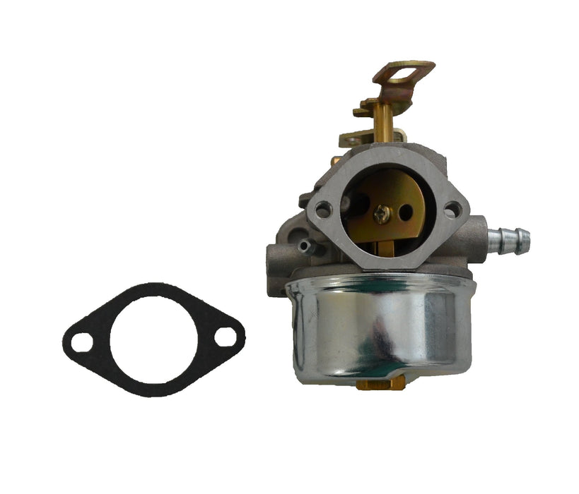 Carburetor Kit with Spark Plug, Primer, Primer line, Fuel line Compitable with Tecumseh  640052, 640054, 640349