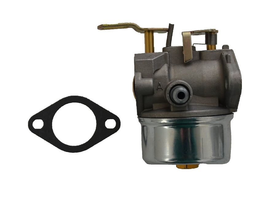 Carburetor Kit with Spark Plug, Primer, Primer line, Fuel line Compitable with Tecumseh  640052, 640054, 640349