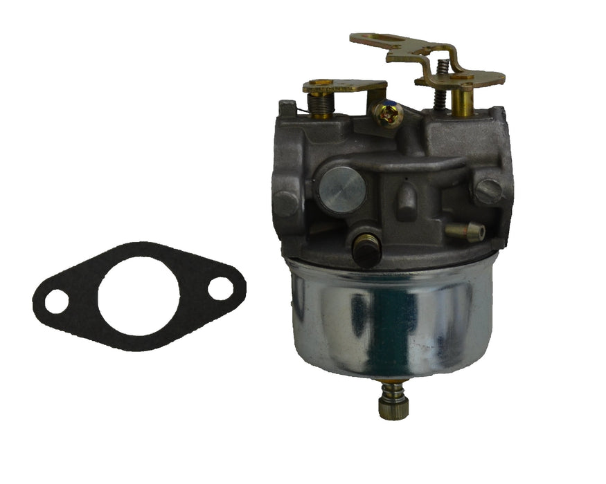 Carburetor Kit with Spark Plug, Primer, Primer line, Fuel line Compatible with Tecumseh 632113, 632113A