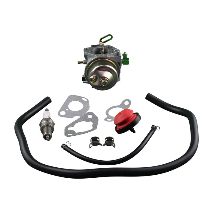 Carburetor Kit with Spark Plug, Primer, Primer line, Fuel line for MTD 951-11303, 751-11303, 751-14023, 951-14023, 951-14023A, 951-11303A, 751-11303A
