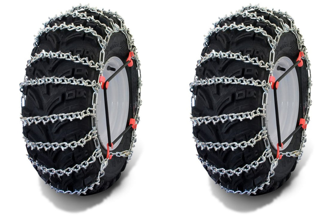 ATV 2-link Spacing Ladder Alloy Tire chains with Tensioners 21x9-10, 22x8-10, 22x9-8, 23x7-10, 22x10-8